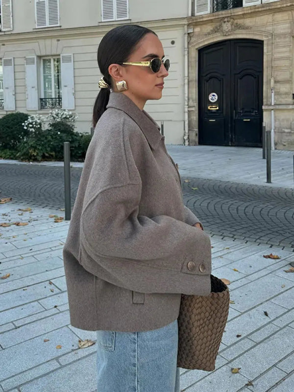 Casual Jacket with Versatile Relaxed Fit