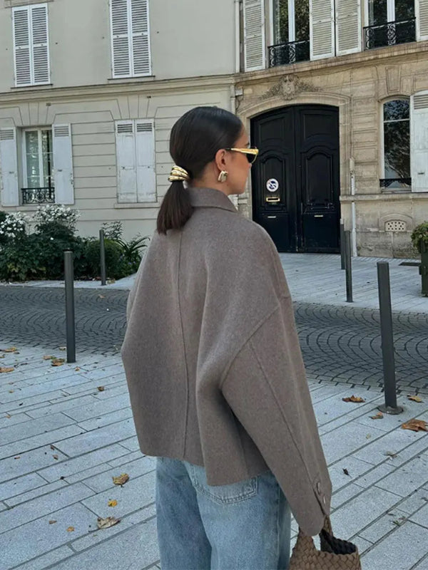 Casual Jacket with Versatile Relaxed Fit