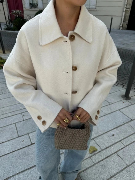 Casual Jacket with Versatile Relaxed Fit