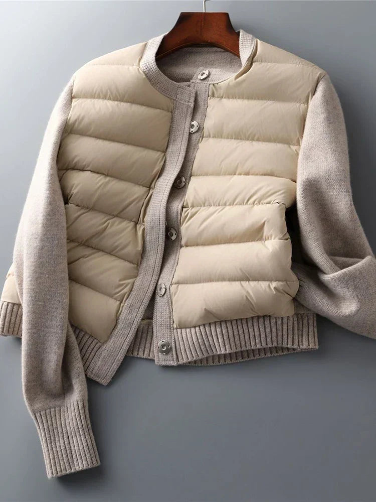 Padded Puffer Jacket with Waterproof Shell