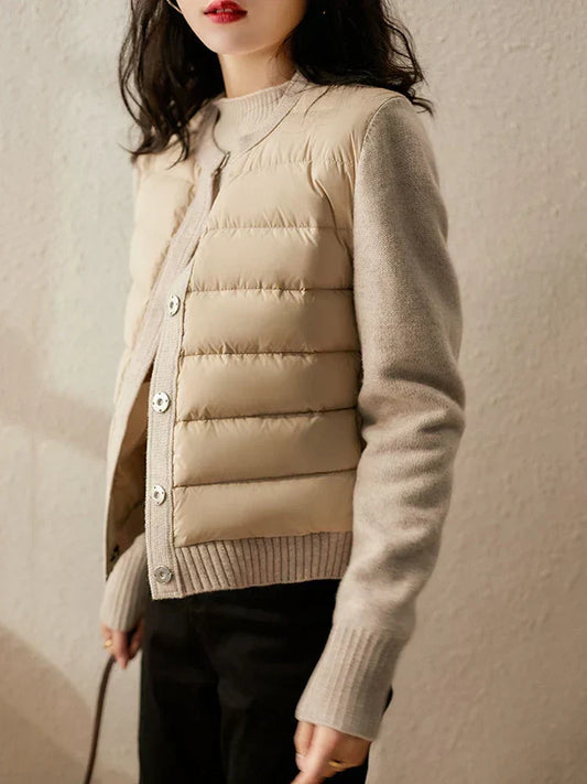 Padded Puffer Jacket with Waterproof Shell