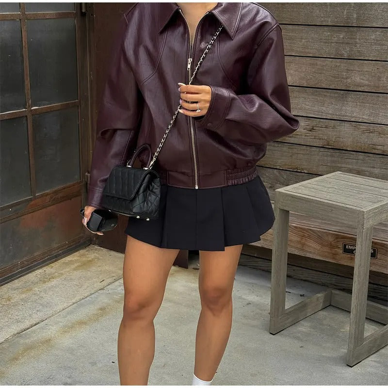 Everyday Jacket in Classic Rich Red