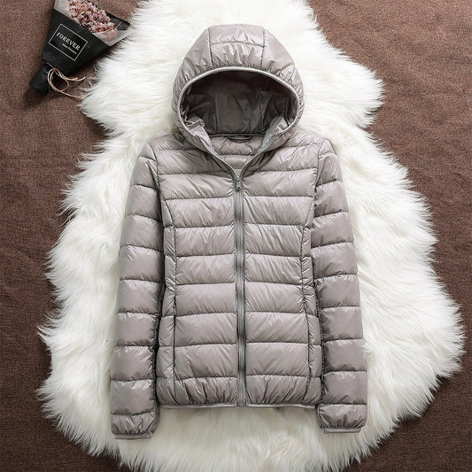 Hooded Outdoor Jacket with Weatherproof Finish