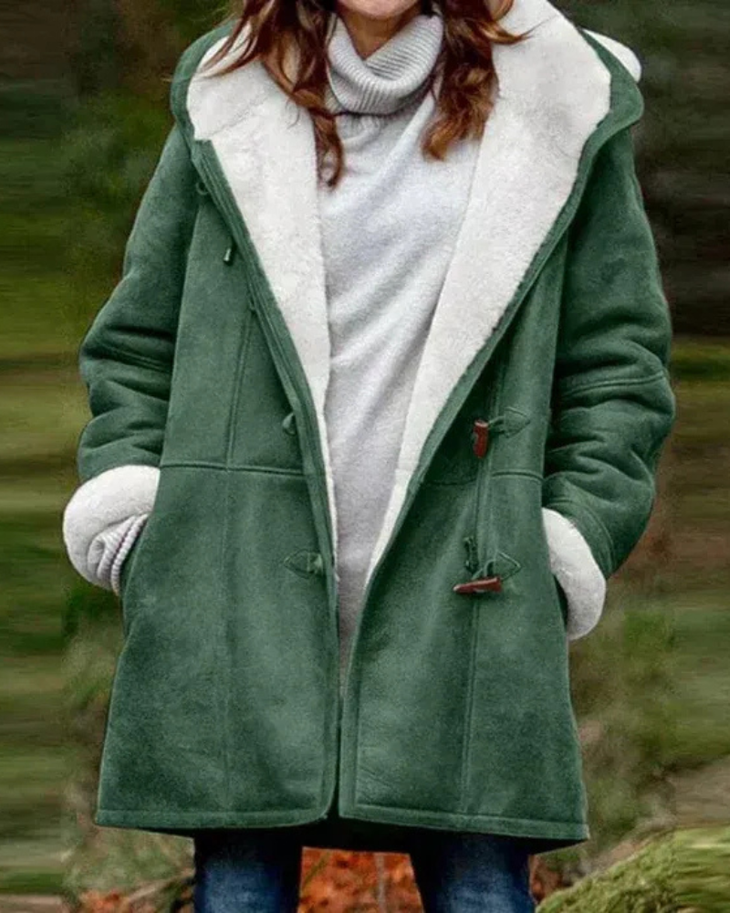 Hooded Padded Jacket for Winter Warmth