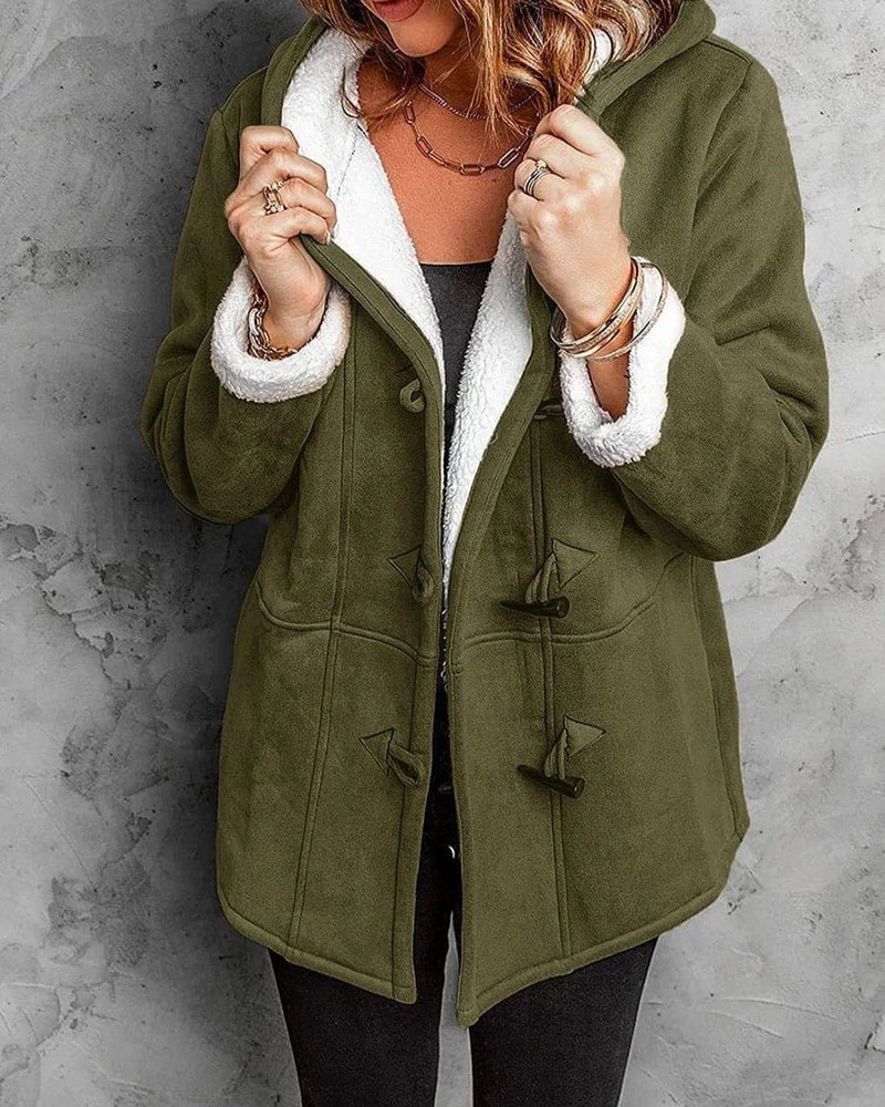 Hooded Padded Jacket for Winter Warmth