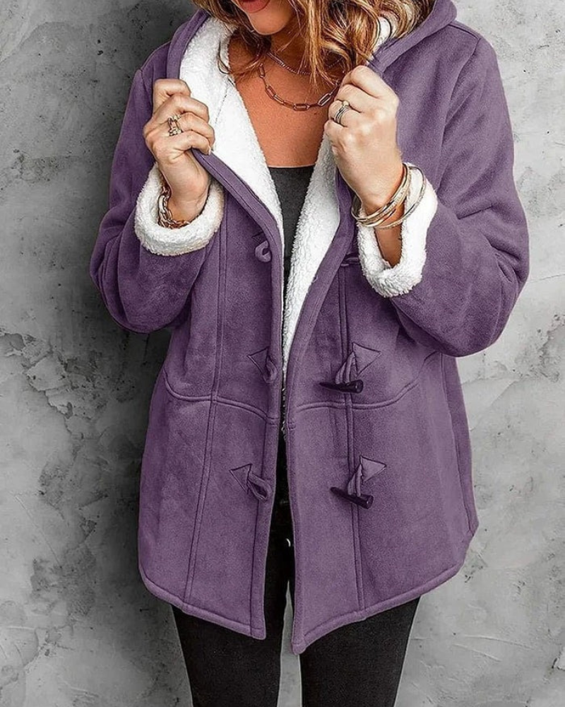 Hooded Padded Jacket for Winter Warmth