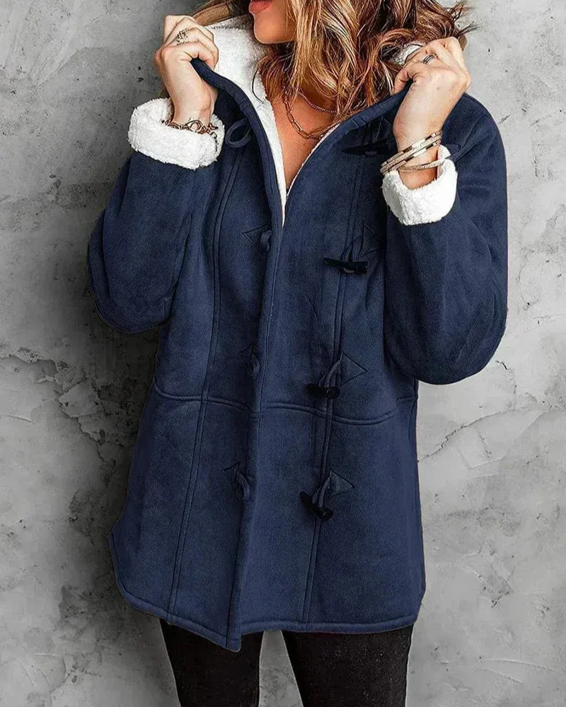 Hooded Padded Jacket for Winter Warmth