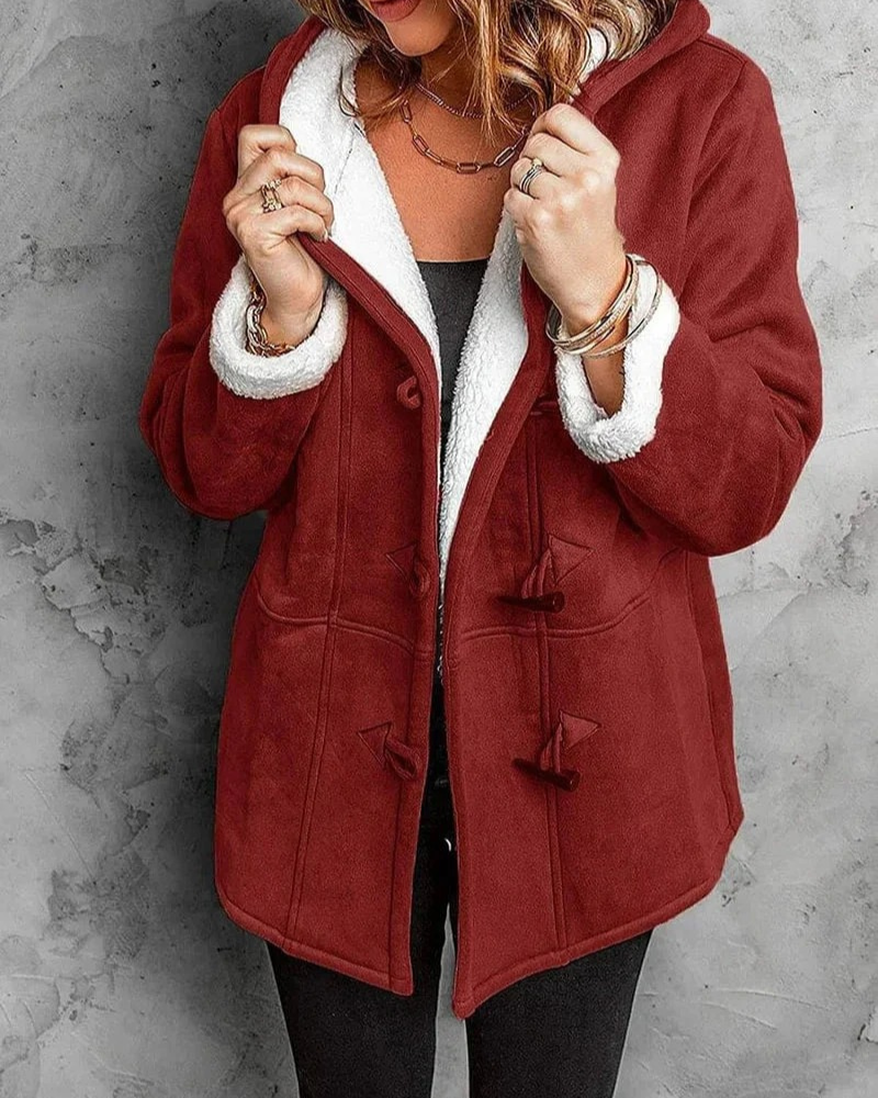 Hooded Padded Jacket for Winter Warmth